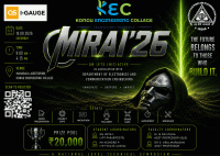 Mirai'26 National Level Technical Symposium Poster